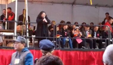 Remembering When Rose Pak Used to Harangue Politicians From the Stage at the Chinese New Year Parade