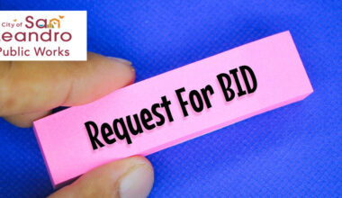 CITY OF SAN LEANDRO STATE OF CALIFORNIA PUBLIC WORKS DEPARTMENT ENGINEERING DIVISION NOTICE TO BIDDERS FOR ANNUAL STREET OVERLAY/REHABILITATION 2019-21 – PHASE III