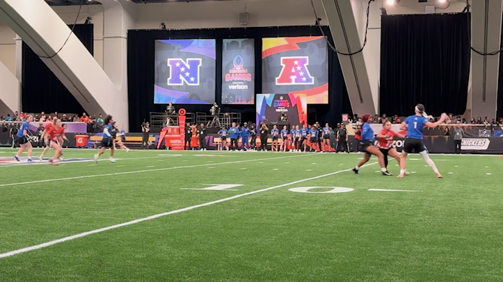 Sacramento athlete competes in NFL Flag Showcase