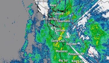 Heavy rain, wind lashes Bay Area and Central Coast as series of storms begins