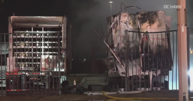 Truck explosion in Colton leaves 1 dead, 1 injured