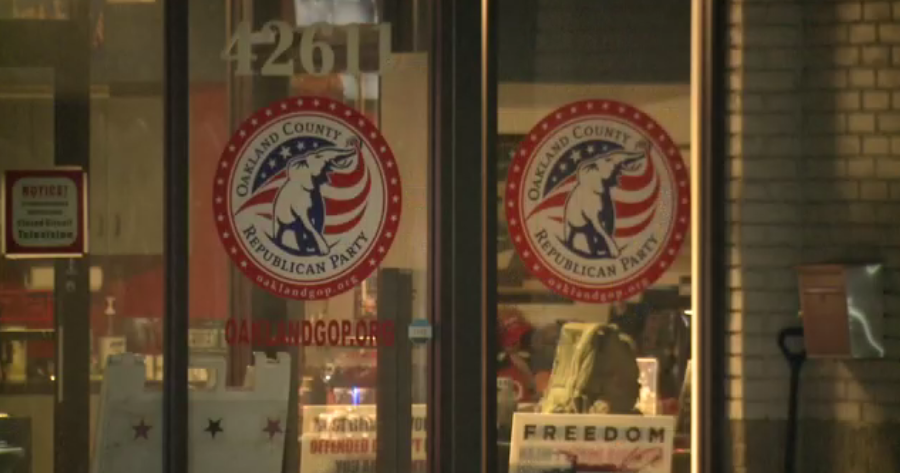 Substance in envelope sent to Oakland County Republican Party headquarters found not to be hazardous