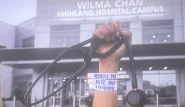 SEIU CIR Interns and Residents Rally At AHS Highland Hospital