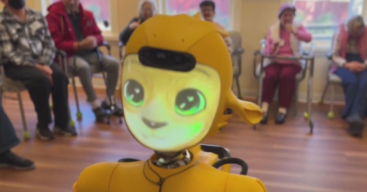 Bay Area adult day care center uses AI-powered robot to entertain clients