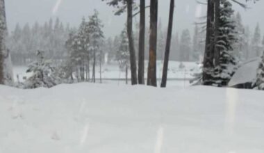 Live storm coverage in Northern California on February 16