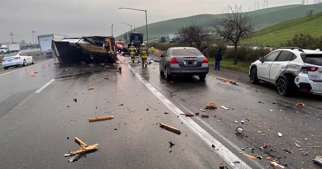 Pickup truck driver in Stanislaus County dies after crashing into multiple vehicles