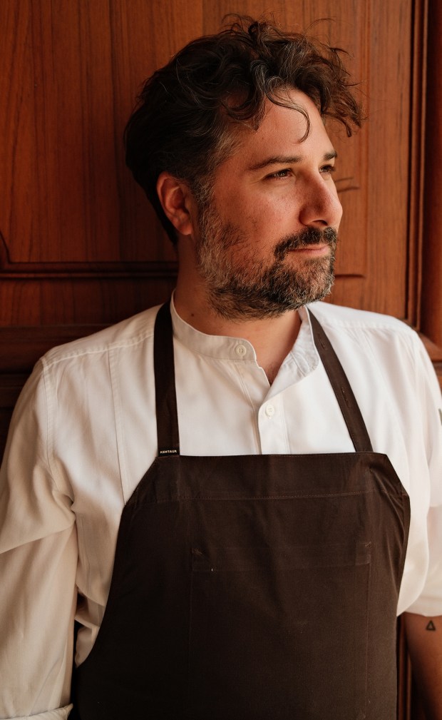 Chef Nick Curti of Michelin-starred Alouette in Copenhagen, Denmark, will collaborate on a nine-course tasting menu with James Beard Award nominated chef Eric Bost at Michelin-starred Lilo restaurant in Carlsbad on March 3. (Camilla Hansen)