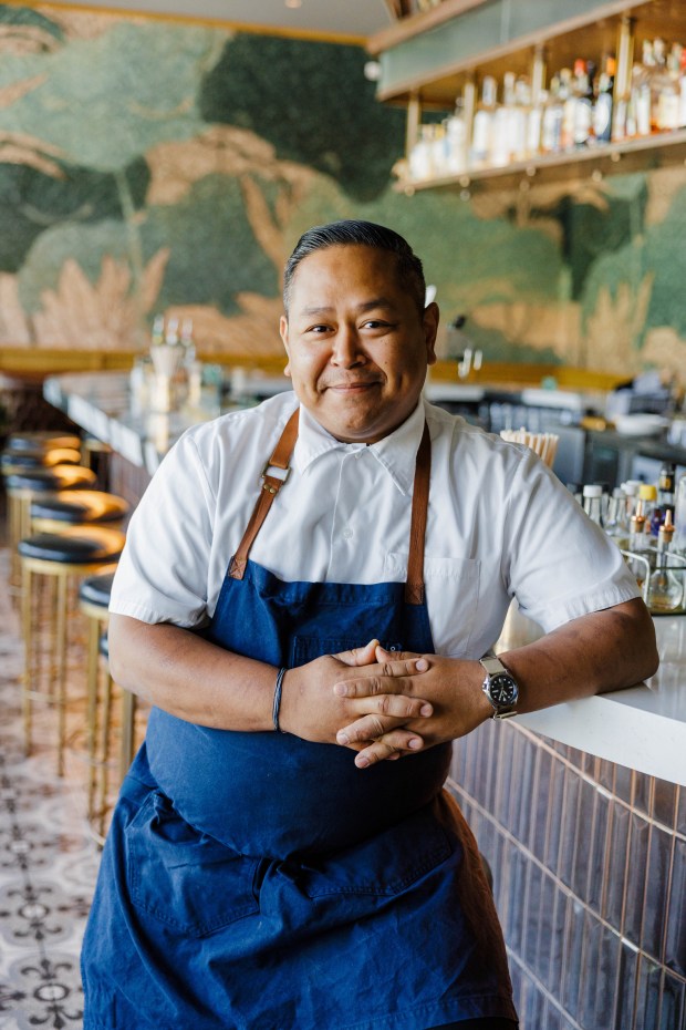 Executive chef David Sim at Kingfisher Cocktail Bar & Eatery in Golden Hill. (Kingfisher)