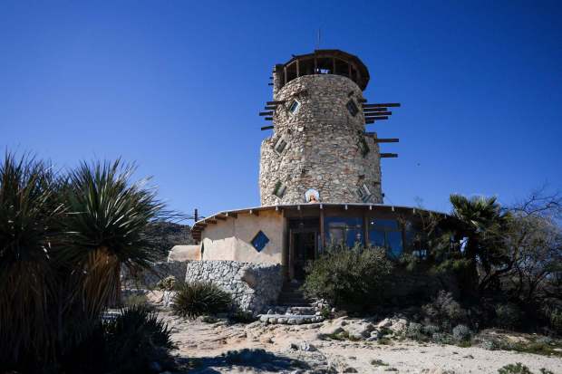 The Desert View Tower seen on Sunday, Feb. 8, 2026 in Jacumba Hot Springs, California. (Meg McLaughlin / The San Diego Union-Tribune)