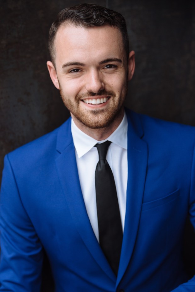 Baritone Dean Murphy plays Figaro in San Diego Opera's production of "The Barber of Seville," running Feb. 13-15 at the San Diego Civic Theatre. (San Diego Opera)