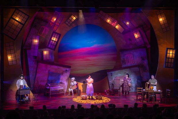 A scene from Cygnet Theatre's "Somewhere Over the Border." (Karli Cadel)