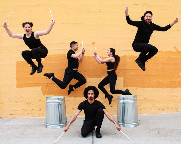 The San Diego percussion-theater ensemble DrumatiX will perform at La Jolla Playhouse's 2026 WOW Festival in April. (DrumatiX)