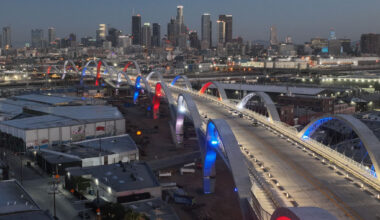 Los Angeles' 6th Street Bridge is Lit - And Lawless