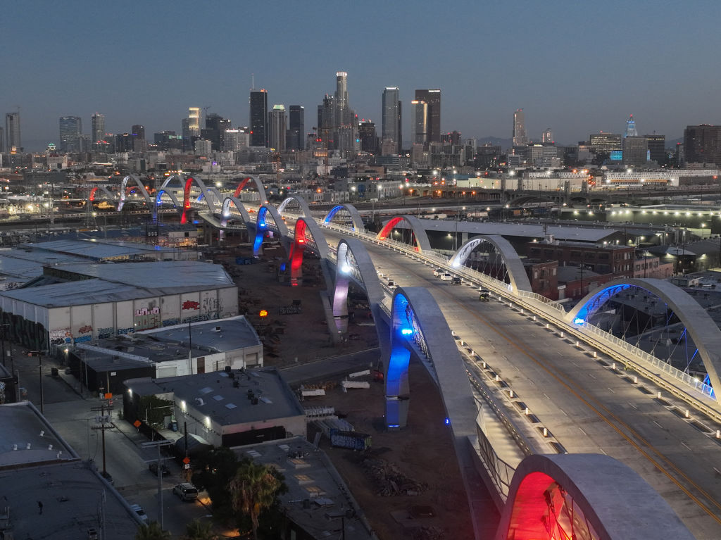 Los Angeles' 6th Street Bridge is Lit - And Lawless