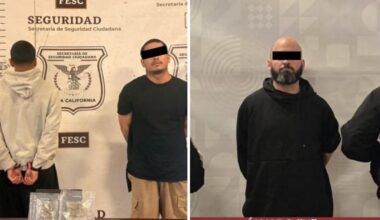 3 fugitives wanted in California crimes arrested in Tijuana – NBC Los Angeles