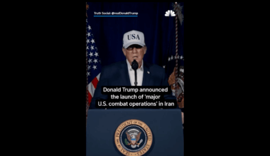 President Trump’s statement on Iran – NBC Los Angeles