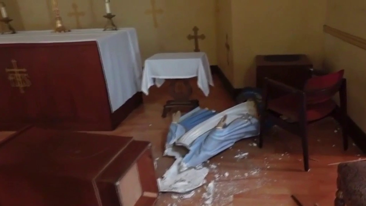 Catholic school in Long Beach badly vandalized