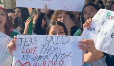 Students Across the Southland Walkout to Protest ICE