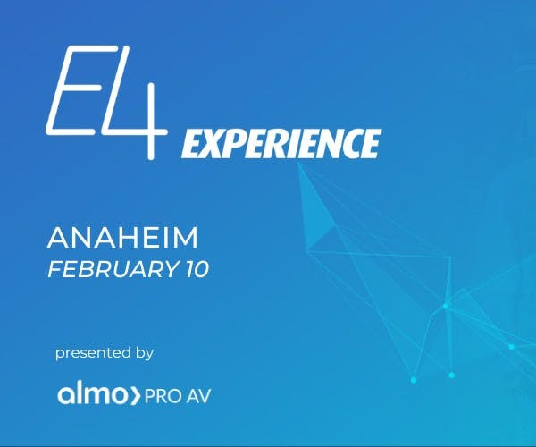 Almo Pro AV’s 2026 E4 AV Tour Arrives In Anaheim