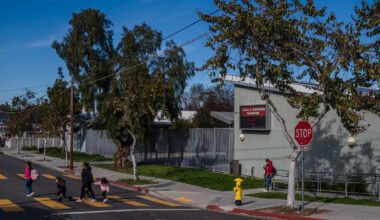 Laura Rodriguez Elementary School in Logan Heights on March 9, 2023.
