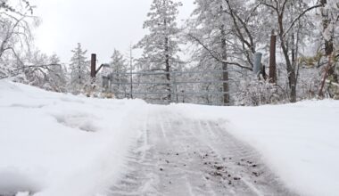 Snow hits Kern County mountains; officials urge residents to prepare