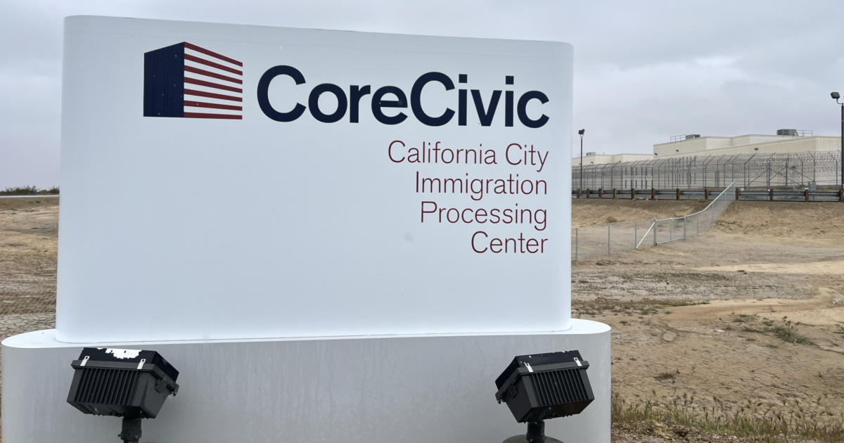 Bishop celebrates Mass at CoreCivic ICE Detention Center in California City