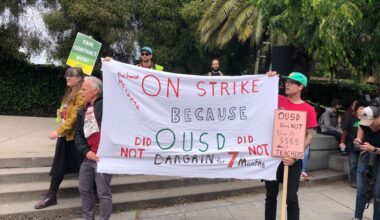 Oakland teachers rally to press demands for new contract