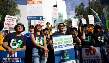 Kaiser strike continues