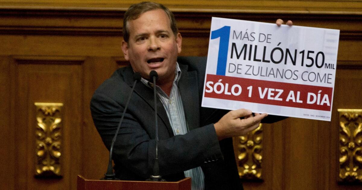 Venezuelan opposition leader Juan Pablo Guanipa freed from prison