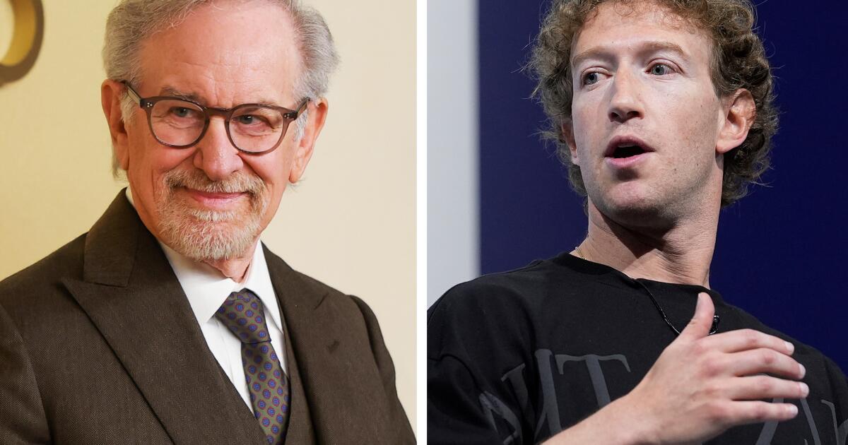Billionaires Spielberg, Zuckerberg look outside of California amid wealth-tax proposal