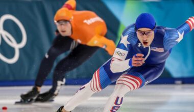 Jordan Stolz sets records, snaps Americans' skid at Winter Olympics
