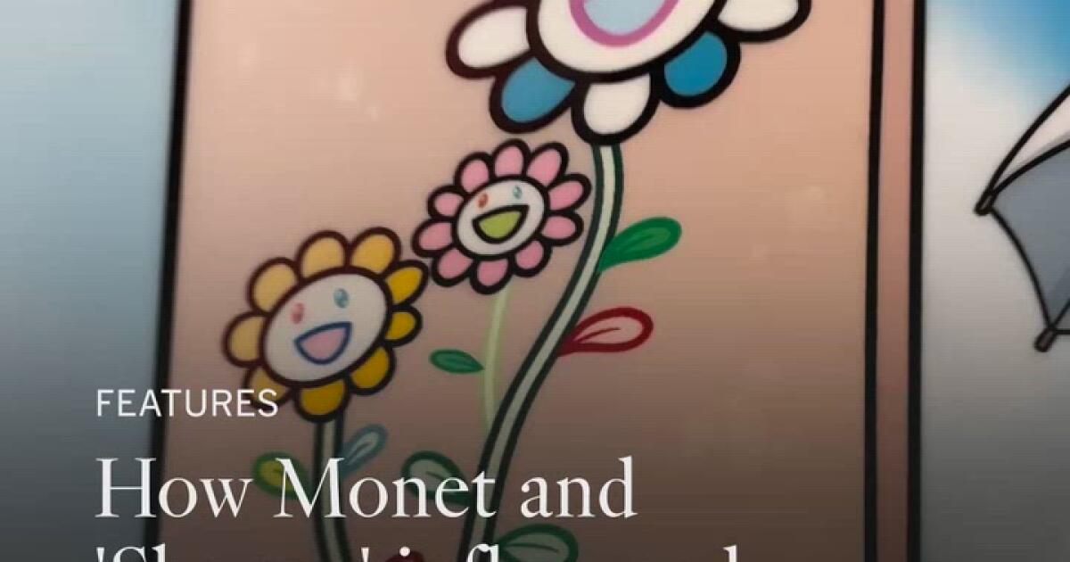 How Monet and 'Shogun' influenced Takashi Murakami's new solo show in L.A.