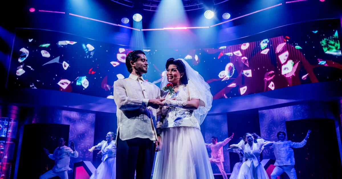 'Here Lies Love' review: David Byrne's musical made over at the Taper