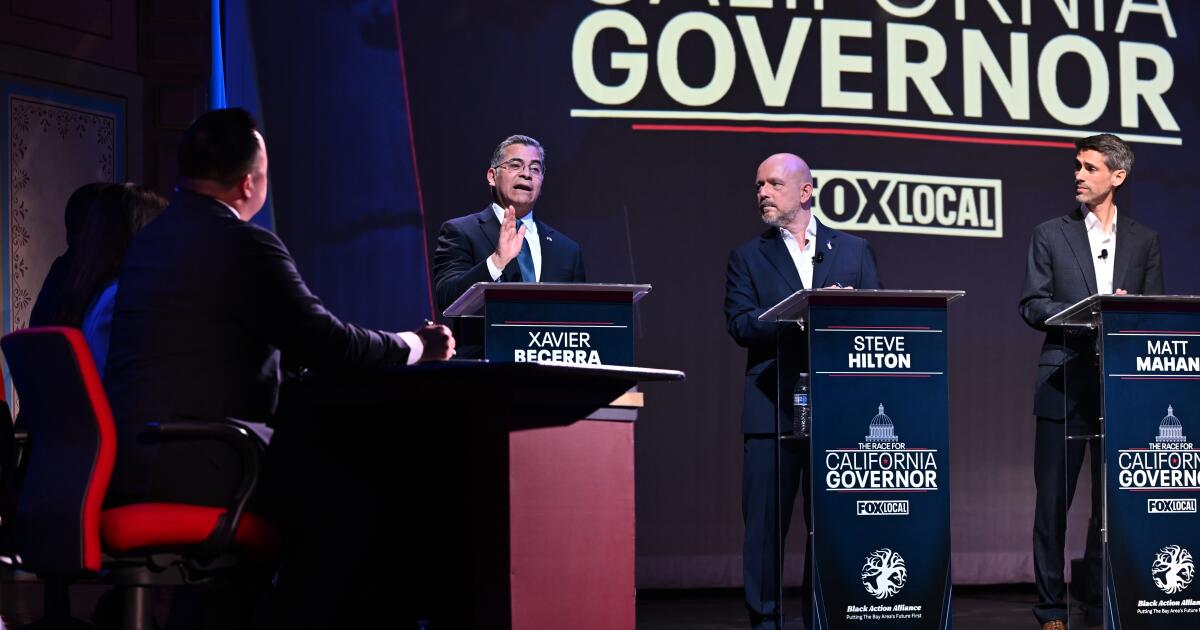 Tax billionaires, cut rents and other takeaways from California's first gubernatorial debate
