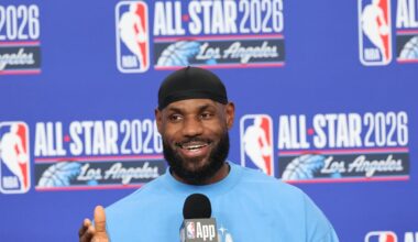 In All-Star Game spotlight, LeBron James unsure about his future