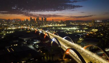'Commercial-grade' fireworks show is latest 6th Street Bridge stunt