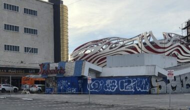 An Art Week party at a 99 Cents Only Store on Wilshire Blvd gets rowdy