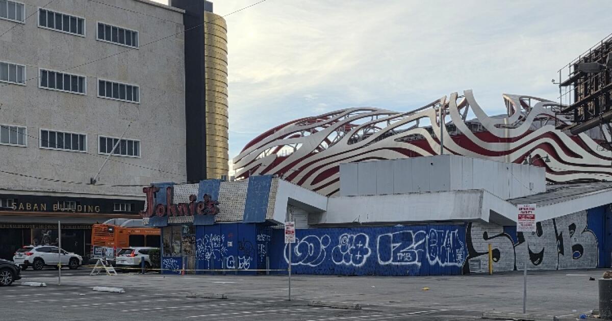 An Art Week party at a 99 Cents Only Store on Wilshire Blvd gets rowdy