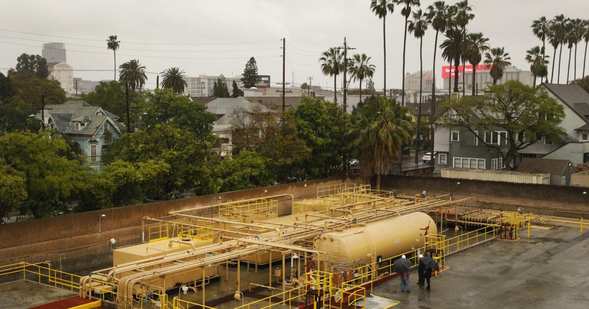 Hazardous South L.A. oil wells plugged after decades of community pressure