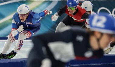 Jordan Stolz misses podium in final Milan-Cortina Olympics event