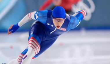 2026 Winter Olympics: Jordan Stolz takes silver in 1,500 meters