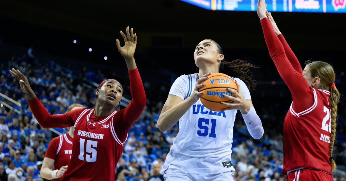 UCLA women blitz Wisconsin on Senior Day, win 21st in a row