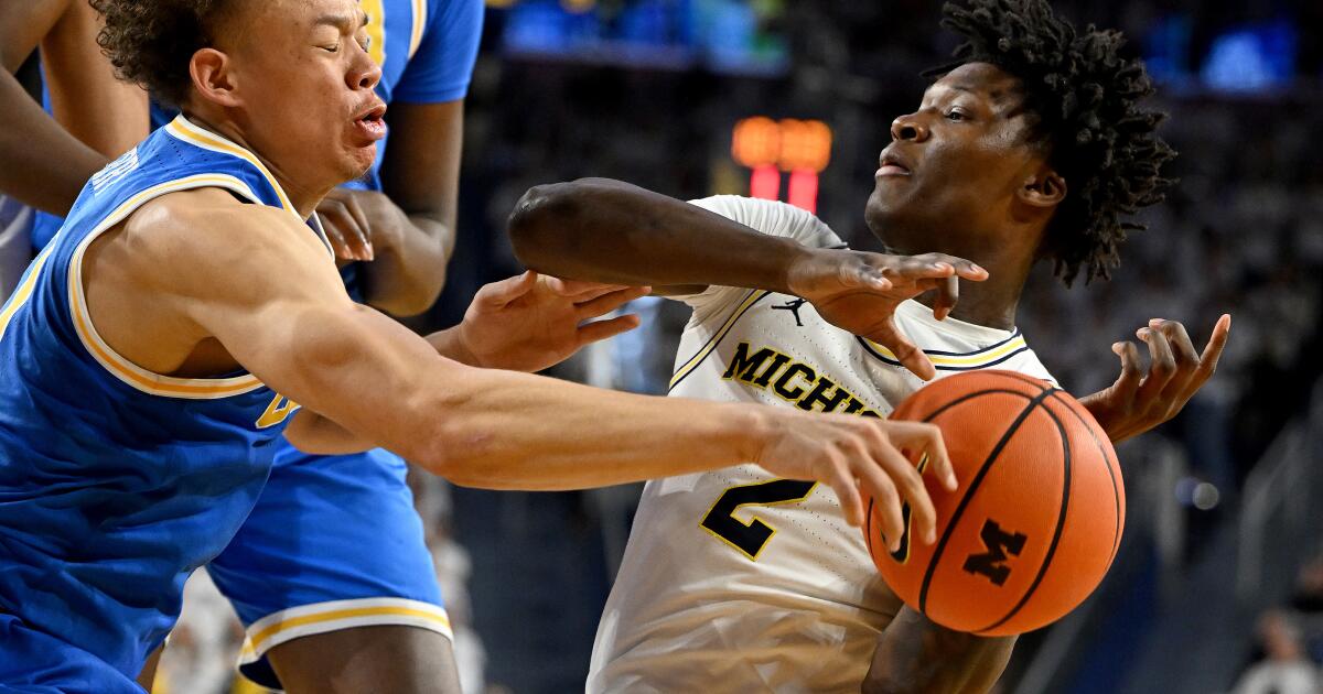 Michigan ends up running away from UCLA