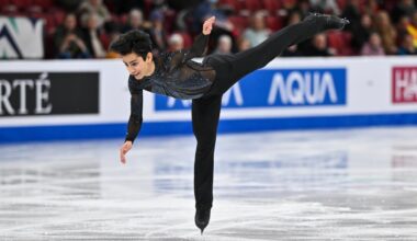 Mexico's Donovan Carrillo continues his figure skating rise