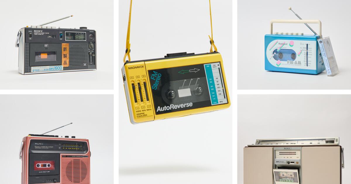 In a frenetic digital era, he's helping Angelenos rediscover the classic cassette player