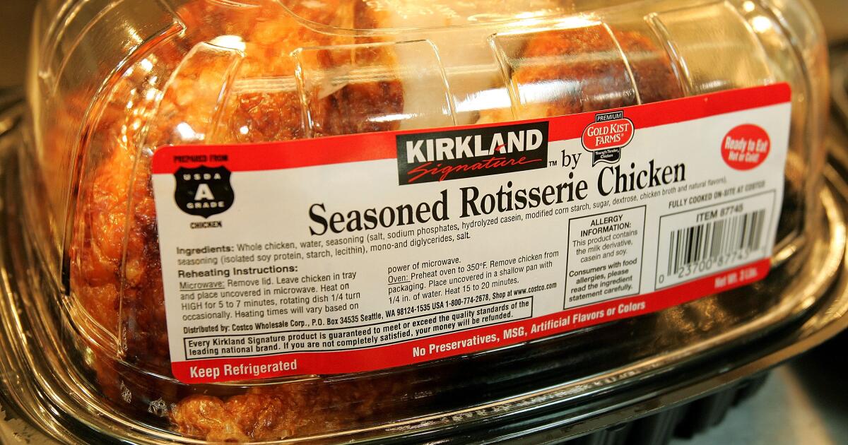 Costco's sued over iconic rotisserie chicken 'no preservatives' claim