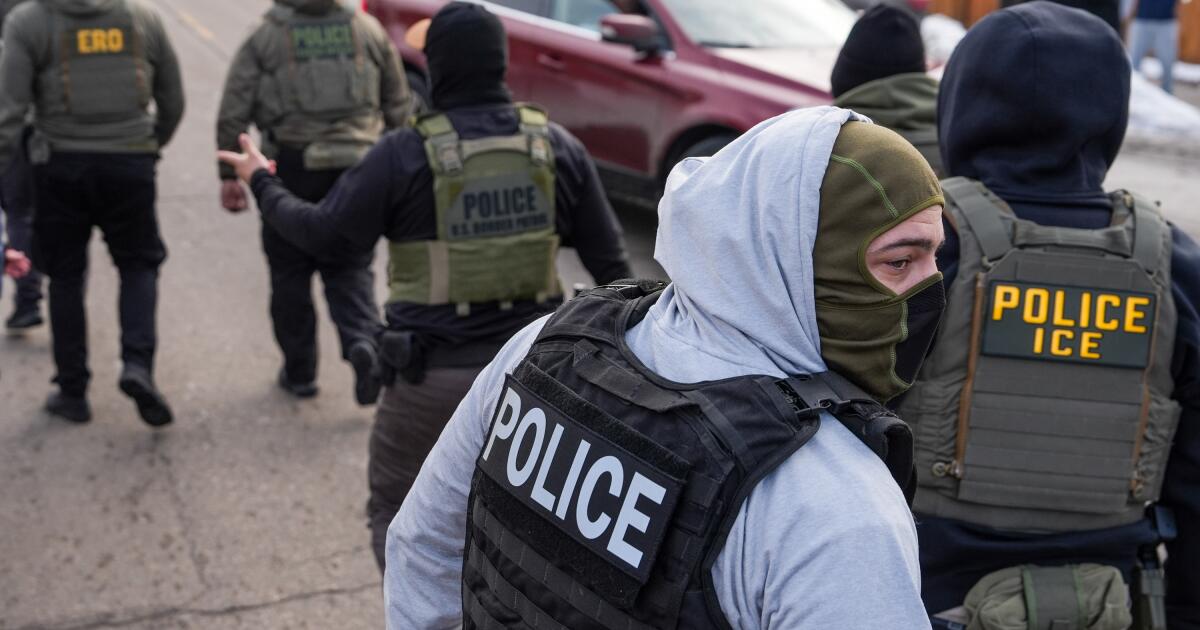 Standoff over masked agents fuels the latest partial government shutdown