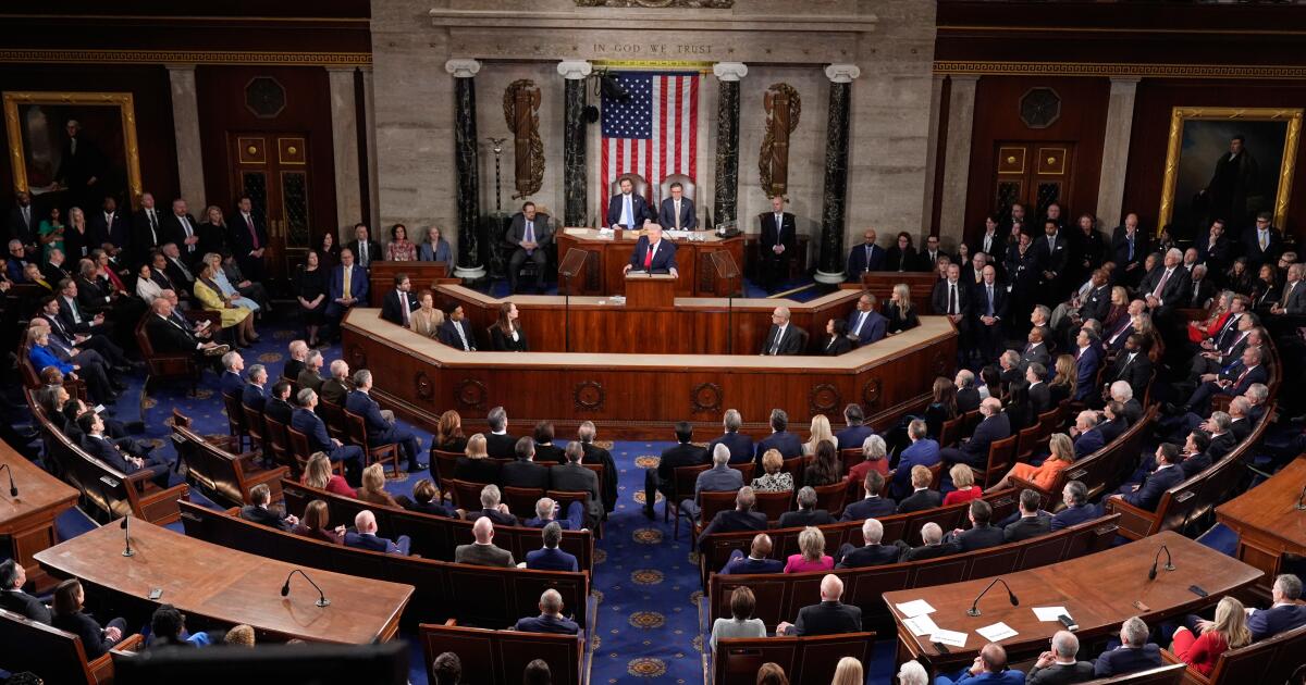 Trump delivers longest State of the Union address in modern history