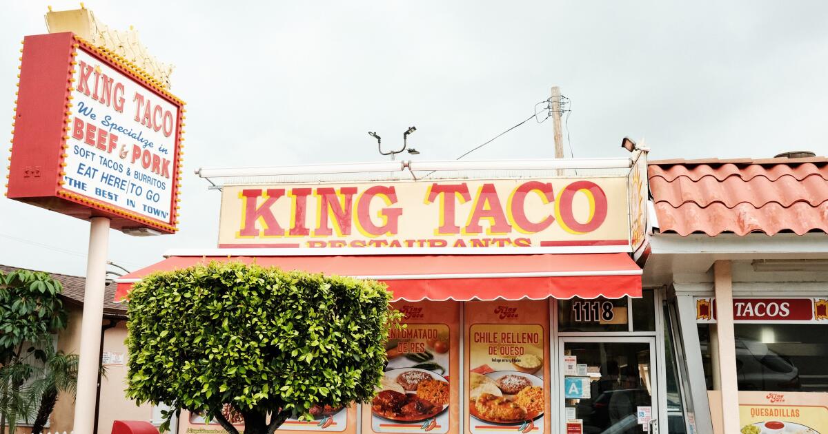 King Taco, the taqueria that launched soft tacos in L.A., to become historic site