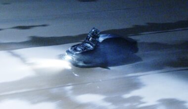 Stolen car suspect drives through L.A. River channel, leading authorities on a pursuit